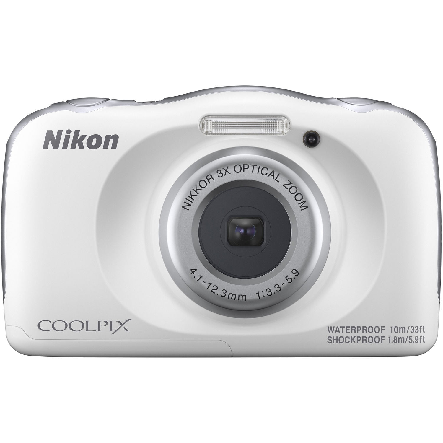 Nikon COOLPIX W150 Digital Camera (White)