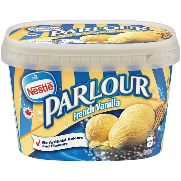 Dessert glacé PARLOUR® Vanille française Contenant de 1,5 L 1,5 LT