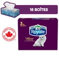 thumbnail image 2 of Royale Velour, 3 Ply Facial Tissue, 18 Flat Boxes, 82 Tissues per Box, 2 of 21