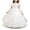 White, variant on LEKWK Girls Tulle Ball Gown Puff Sleeve Ruffled Ribbon Formal Princess Dress with Lace Embroidery Prom Gown Wedding Flower Girl Dress for Birthday Party