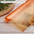 thumbnail image 4 of Gel Color Filtro Papel Poliéster Película 40x50cm Naranja 85B para Foto Estudio Rojo Cabeza Luz, Paquete de 4 Unique Bargains filtros de iluminación fotográfica, 4 of 5