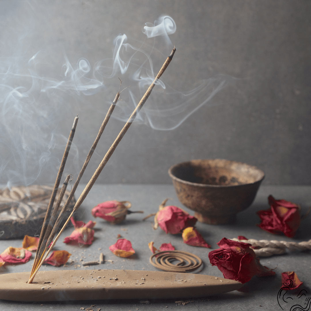 Dipper Assorted Scented Incense Sticks, 11 Inch with Free Incense Holder, Multi-Color, 20 Count, 10 Pack