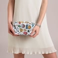 thumbnail image 6 of 6.5x2.5x4 In Printed Makeup Bag Organizer with 5 Compartments Travel Toiletry Pouch Bag Summer Elements, 6 of 6