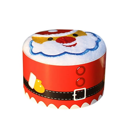 

Santa Claus Snowman Christmas Tree Cake Modelling Cotton Towel Creative Gifts