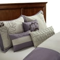 thumbnail image 4 of 7 Piece Bedding Comforter Set Luxury Bed In A Bag, King,Beige, 4 of 8