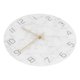 thumbnail image 3 of Reloj de pared silencioso BRILLAR de mármol Simple Acrílico 30x30cm, 3 of 10
