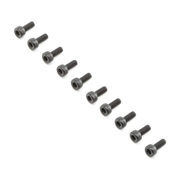 TEAM LOSI RACING Cap Head Screws M2.5x6mm 10 TLR255003 Gas Car/Truck Replacement Parts