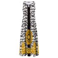 thumbnail image 4 of Robes d'Été pour les Femmes 2023 Causal Ourlet A-Ligne Fluide Mini Robe Blouse, 4 of 5