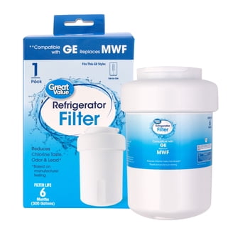 GE MSWF SmartWater Refrigerator Water Filter, Easy Install