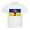 White, variant on CafePress - Glory To Ukraine T Shirt - Light T-Shirt Kids XS-XL