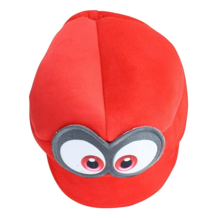 Super Mario Odyssey Boo Red Cappy Plush Hat
