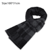 thumbnail image 2 of Bufanda suave formal de moda masculina, 2 of 5