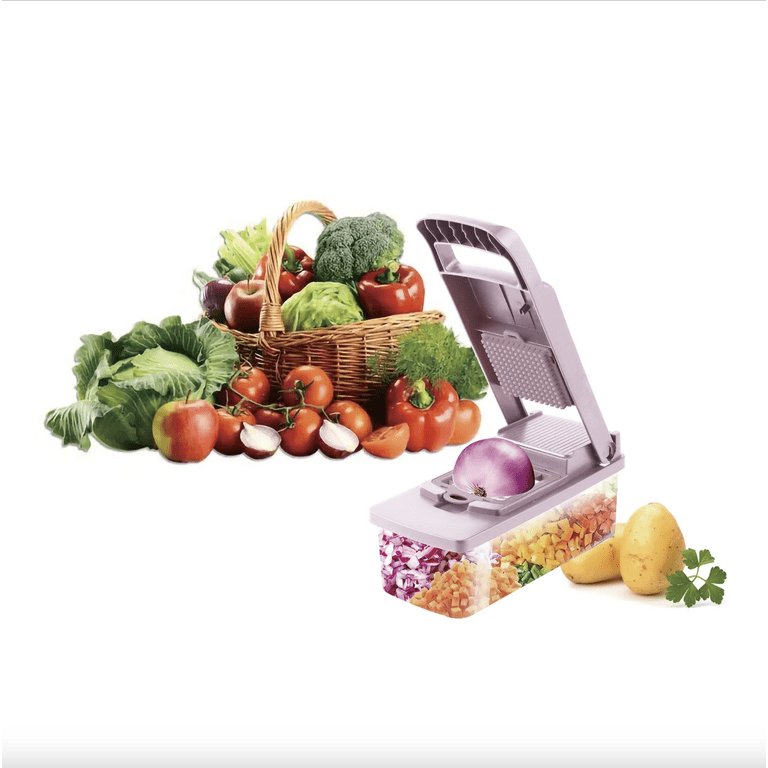 Phantom Chef 16 Piece Food Chopper Set (Pink) - Walmart.com