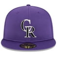 thumbnail image 2 of Men's New Era  Purple Colorado Rockies 2025 Spring Training 59FIFTY Fitted Hat, 2 of 6