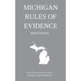 thumbnail image 1 of Michigan Rules of Evidence; 2018 Edition, 1 of 3