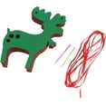 thumbnail image 5 of Decoración navideña: banderas colgantes navideñas en banderines de tela no tejida, decoración de pared para el hogar, decoración de fiesta (), 5 of 5