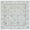 Light Blue/Ivory, variant on SAFAVIEH Glamour Pierce Bordered Wool Area Rug, Ivory/Grey, 6' x 6' Square