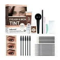 thumbnail image 3 of BGZLEU 2 in 1 Brow Kit,Semi-permanent Eyebrow Dyeing Kit,Instant Eyebrow Makeup Set with Black Bushy Effects,Lasting for Months,,Natural Eyebrow Makeup for All Skin Types and Tones(Black), 3 of 9