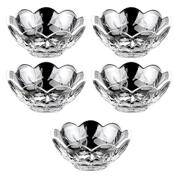 Fiocias Small Sauce Dishes Seasoning Dish Tableware Acrylic Clear Sauce Bowl Ingredient