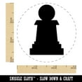 thumbnail image 2 of Chess Pawn Piece Self-Inking Rubber Stamp Ink Stamper - Fuchsia Ink - Small 3/4 Inch, 2 of 7