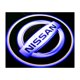 thumbnail image 3 of 4 luces de puerta de coche con logotipo compatibles con accesorios para Nissan Altima Coupe/Atima Sedan/Armada/Maxima/Quest/Titan JM, 3 of 5