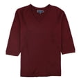 thumbnail image 1 of Karen Scott suéter de talla grande para mujer, rojo, 0X, 1 of 1