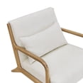 thumbnail image 6 of Roundhill Furniture Eterna Mid-Century Modern Accent Chair with Pillow, 6 of 11