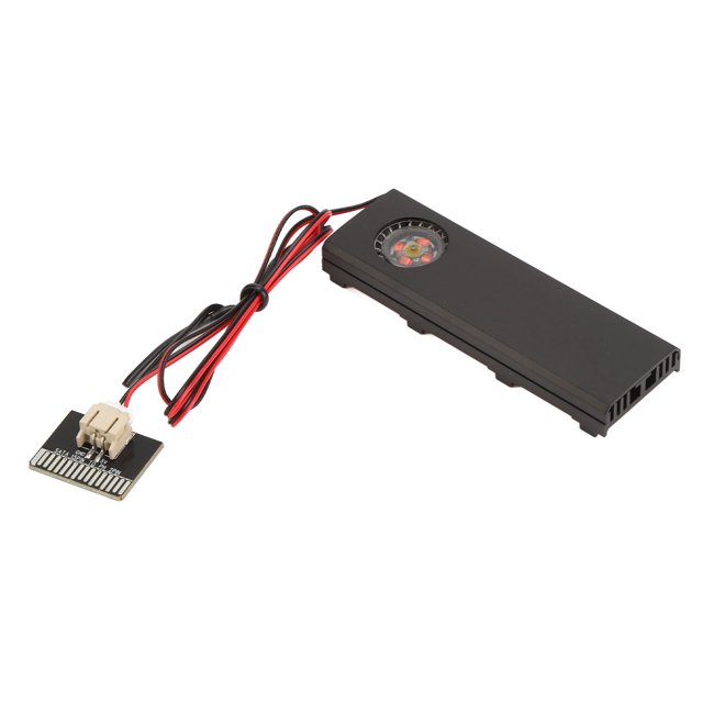 NVMe NGFF M2 disipador de calor SSD Cooler para M2 SSD con almohadilla térmica roja silencioso 7000 RPM Disipación de calor de alta eficiencia M2 SSD disipador de calor ANGGREK Otros