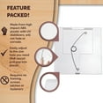 thumbnail image 3 of Morvat 6x6 Adjustable Spring Access Panel for Drywall & Ceiling, 3 of 7