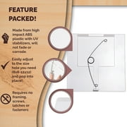 Morvat 12x12 Adjustable Spring Access Panel Door for Drywall & Ceiling