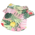 thumbnail image 4 of Camisa hawaiana para mascotas, camiseta de verano para perros hawaianos de algodón transpirable lindo para gatos, perros, conejosM, 4 of 12