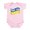 Petal Pink, variant on CafePress - Pray For Ukraine Body Suit - Baby Light Bodysuit, Size Newborn - 24 Months