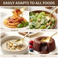 thumbnail image 5 of Heavy Duty Gold Plastic Silverware Set 3 Pack for Holiday Party Dinner, 5 of 8