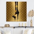 thumbnail image 2 of Designart Luxury Brand Bionic Heel II Canvas Wall Art, 2 of 5