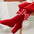 thumbnail image 4 of YWDJ Christmas Big Red Pantyhose Christmas Footed Socks Warm Bottoms Suitable For Ages 6 Months - 6 Years Of Age Red 2Y, 4 of 5