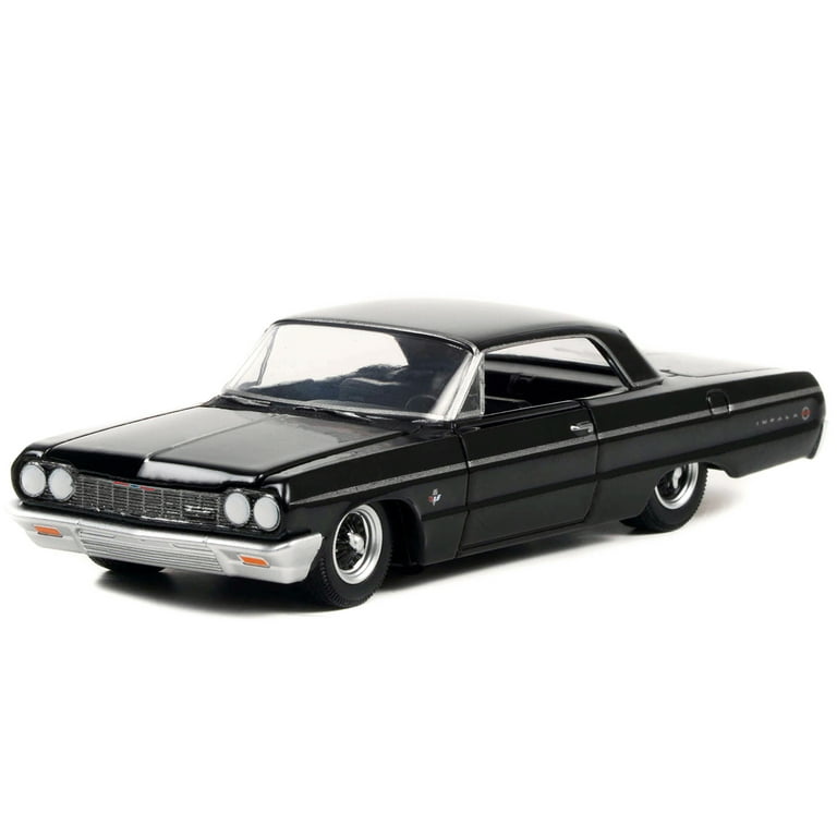 ミニカー street low 1960 chevrolet impala 1960 Chevrolet Impala Black \Lowrider Series\ Street Low 1
