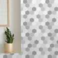 thumbnail image 2 of Walplus Peel and Stick Backsplash Honey Hexa Grey 3D Tile Decals 60 Sheets 12" x 6", 2 of 9