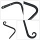 thumbnail image 3 of unbranded Soporte De Hierro Negro Para Macetas Colgantes Y De Jardín Montado En Pared, 3 of 8