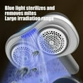 thumbnail image 5 of OEFNTAC Rechargeable Electric Lint Remover and Fabric Shaver Clothing Shaver with Blue Light Cleaning and Built-In Sticky Roller electric lint remover fabric shaver rechargeable, 5 of 6
