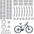 thumbnail image 1 of Bicycle Reflectors, Bicycle Stickers Reflective Stickers, 42 Pieces Bicycle Stickers Reflective Tape, Reflective Sticker Clothes, For Helmet Strollers Scooters For Kids Bikes, 1 of 5