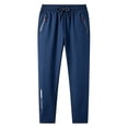thumbnail image 3 of Clossjun Quick Drying Pants for Men Casual Breathable Lightweight Athletic Pants for Hiking Camping Slim Fit Trousers With Pockets M, 3 of 6