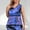 Blue, variant on QUNYINEY Camisole Tank Tops for Women 2025 Vintage Casual V Neck Sleeveless Tops Flowy Plus Size Loose Tank Tops