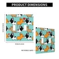 thumbnail image 3 of PAYOHTO Toggle Light Switch Wall Plate Sweet Cartoon Puppy Dog Double Switch Cover Standard Size 2-Gang 4.50" x 4.5" Unbreakable Polycarbonate Thermoplastic, 3 of 6