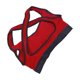 thumbnail image 2 of Mujer Yoga Fitness Stretch Entrenamiento Camiseta sin mangas Sin costuras Racerback Acolchado Sujetador deportivo (Rosa Rojo XXL), 2 of 5