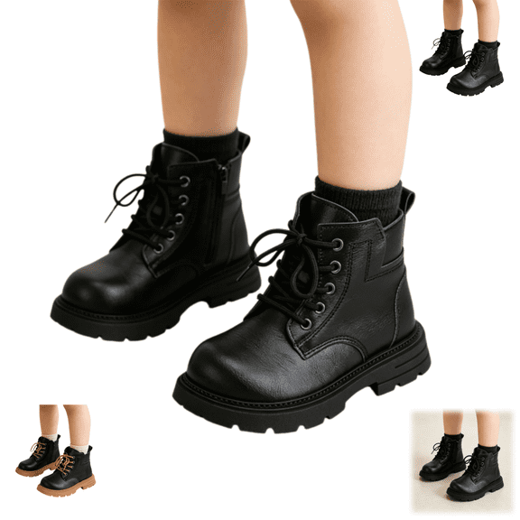 YOUYEDIAN Boots for Kids Girls Comfort Fashion Short Ankle Boots Boys Casual Versatile Booties