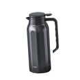thumbnail image 2 of Hervidor térmico de acero inoxidable de 1,5 l, jarra de café, hervidor de té sellado de silicona a prueba de fugas, olla de vacío aislada para Cocina negro Macarena Hervidor portátil, 2 of 8
