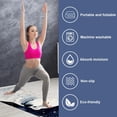 thumbnail image 2 of Polar Bear Yoga Blanket with Storage Bag, 72.8"x26.8", Suitable for Yoga, Pilates, Fitness, Gym Towels, Yoga Towel, Yoga Towels, 2 of 6