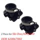 thumbnail image 2 of CARBURETOR Boots Set FLANGE OEM 420867882 420867880 420867887 Replacement For SKI DOO MXZ LEGEND GRAND 600 500 SKI-DOO 2 PCS, 2 of 5