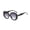 Black, variant on Sun Glasses Fashion Accessories Plastic Trendy Rectangle Womens Mens Shades Sun Glasses Hot Pink One Size