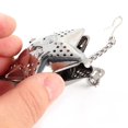 thumbnail image 4 of Nikou Cute Stainless Steel Loose Tea Infuser Leaf Strainer Filter Diffuser Herbal Spice Star Chain, 4 of 8